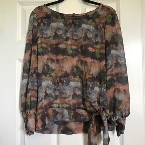 Charming Charlie’s chiffon top